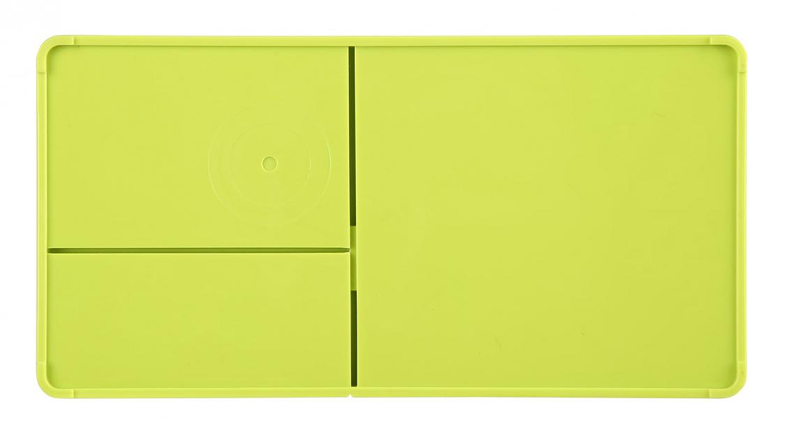 Органайзер настольный Deli EZ25150 Rio 175x90x92мм зеленый пластик фото 4