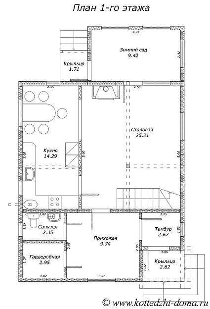 Коттедж 156 м² РП-211 под заказ фото 4