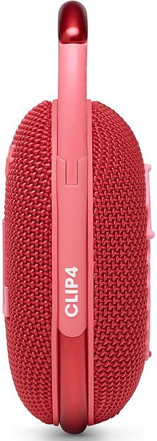 Колонка порт. JBL Clip 4 красный 5W 1.0 BT 15м 500mAh (JBLCLIP4RED) фото 4