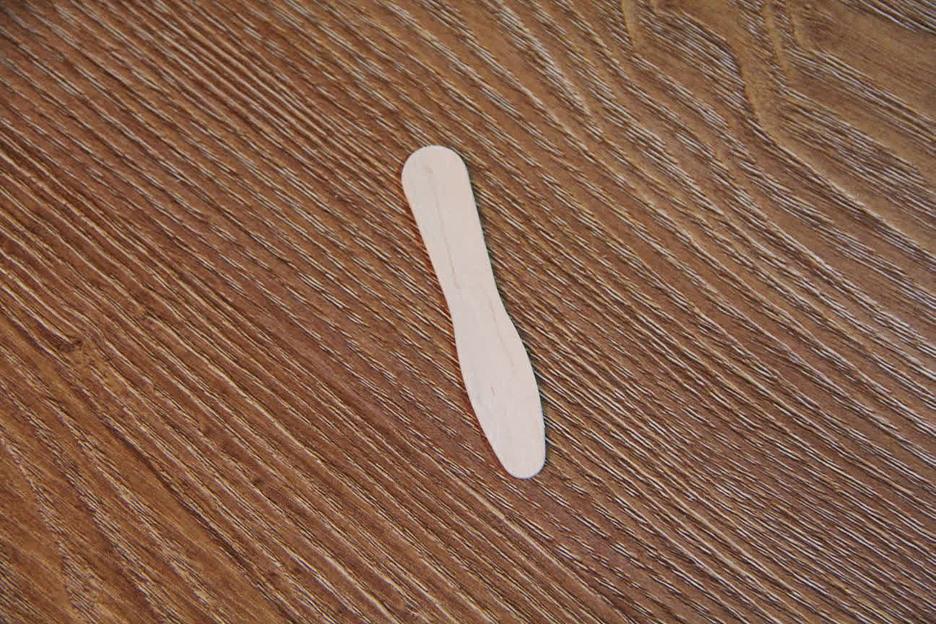 Лопатка дегустационная одноразовая 75 мм фото 3