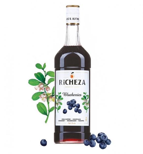 Сироп "Richeza" черника 1л фото 1