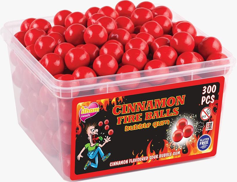 Жевательная резинка «Cinnamon Fire Balls» ОПТ фото 1