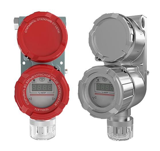 ДАК-CH4-129 ИБЯЛ.418414.071-129 датчик-газоанализатор CH4 взрывозащищённый одноканальный инфракрасный с блоком БПС-21М невзрывозащищённого типа, корпус из нержавеющей стали, рабочая температура от -60 до +80 °С, IP66-68, диапазон измерения 0 - 100 % НКПР, фото 4