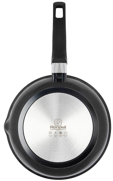 Сковорода Rondell Escurion RDA-868 круглая 28см покрытие: Xylan Plus ручка съемная (без крышки) черный фото 5