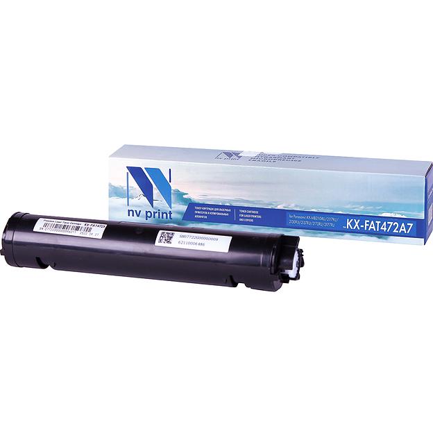 NVPrint KX-FAT472A7 Картридж для Panasonic KX-MB2110RU/2117RU/2130RU/2137RU/2170RU/2177RU (2000k) фото 1
