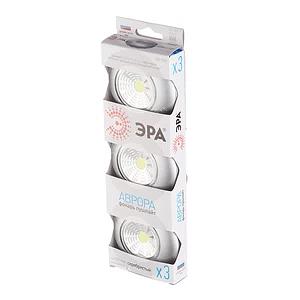 ЭРА Б0031043 Фонарь-подсветка SB-504 Аврора серебристый (упак. 3 шт) {СОВ диод, самоклеющаяся поверхность, 3хААА в комплект не входят} фото 5