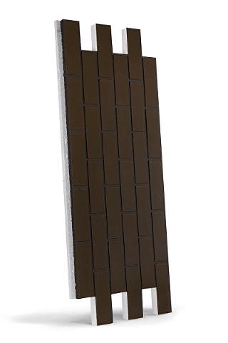 Термопанель Клинкер 1480х580 мм Коричневый Тюмень фото 1