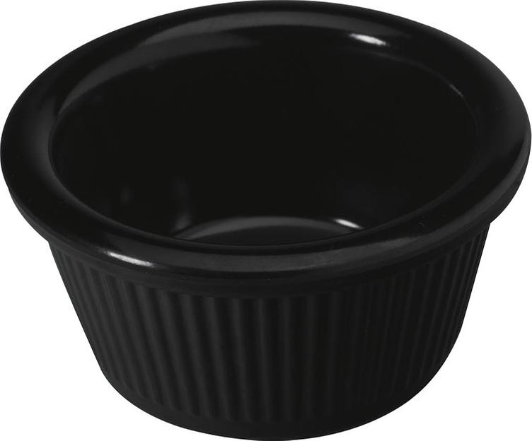 Соусник 75 мл. d=71 мм. пластик. черный LAVA /1/ фото 1