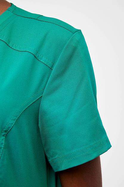 Топ медицинский Indiform женский IF3-74-05-1, 29 (Emerald), опт фото 3