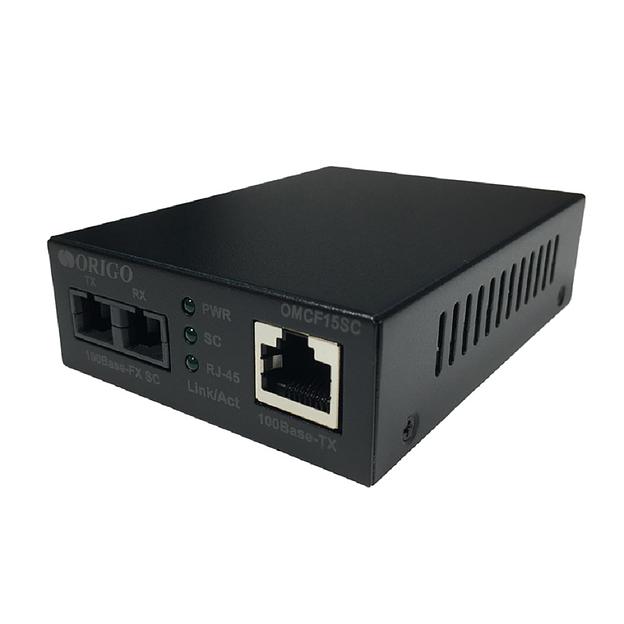 ORIGO OMCF15SC/A1A Медиаконвертер 100Base-TX / 100Base-FX (SC), 1310 нм, одномод, до 15 км фото 1