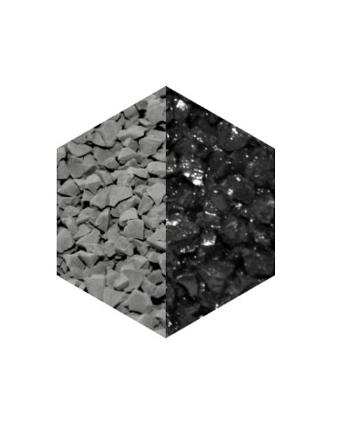 Резиновая крошка EPDM, цвет графит ОПТ фото 1