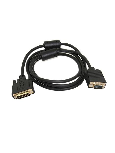 Кабель-переходник DVI (24+5)----> VGA_M/M 1,8м Telecom ( TA680F-1.8M) VCOM Telecom DVI-I (m) to VGA (m) (TA680F-1.8M) фото 4