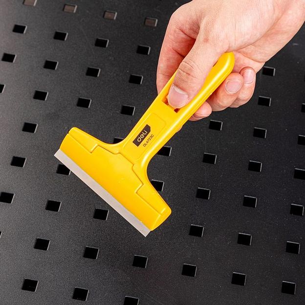 Отделочный инструмент Deli Скребок Deli DL4723C 145мм, ширина лезвия 18мм, толщина лезвия 0,5мм фото 6