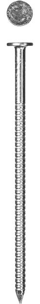 ЗУБР 90 x 4.2 мм, цинк, 5 кг, ершеные гвозди с плоской головкой (305200-42-090) фото 1