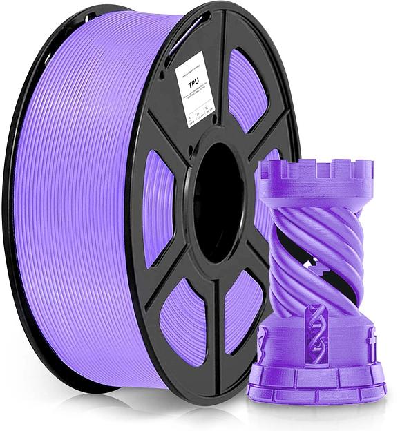 Пластик для принтера 3D Cactus CS-3D-TPU-0.8KG-PURPLE TPU d1.75мм 0.8кг 1цв. фото 1