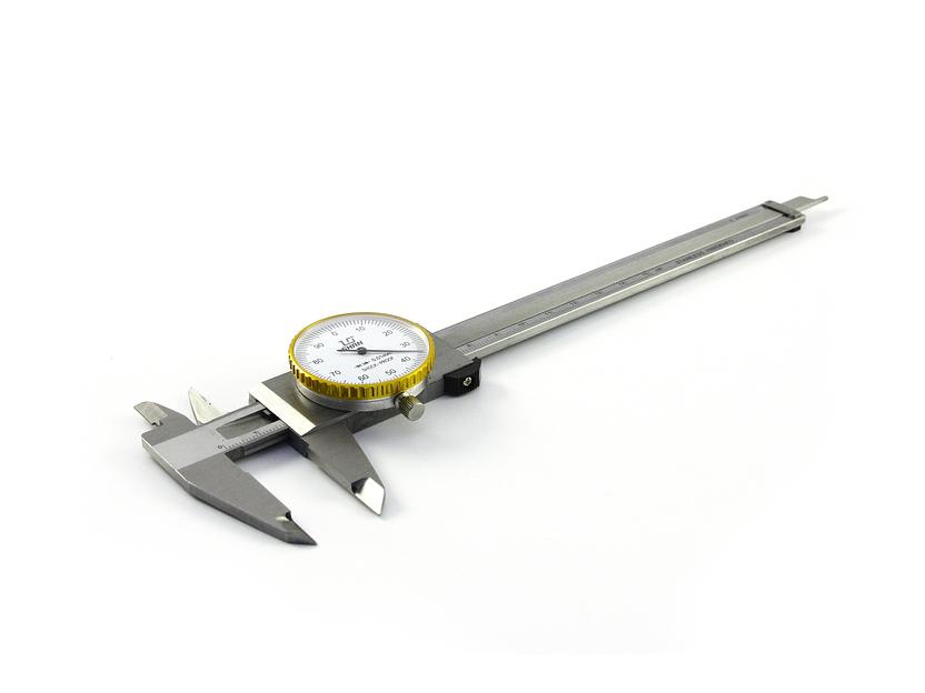 Штангенциркуль ШЦК-1-250 0,02 с круг. шкалой губ. 50мм SHAN с поверкой фото 4