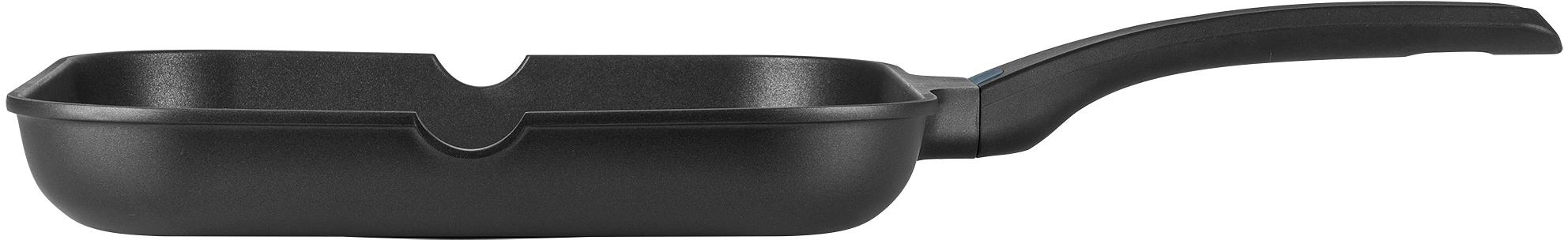 Сковорода-гриль Rondell Weiser RDA-1554 квадратная 28см покрытие: Xylan Plus ручка несъемная (без крышки) черный фото 3