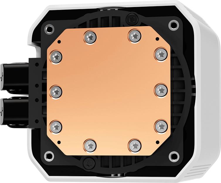 Система водяного охлаждения Deepcool Mystique 240 ARGB Soc-AM5/AM4/1200/1700/1851 белый 4-pin 36.49dB Al 1543gr Ret (R-LX240-WHDSNMCP-G-1) фото 2