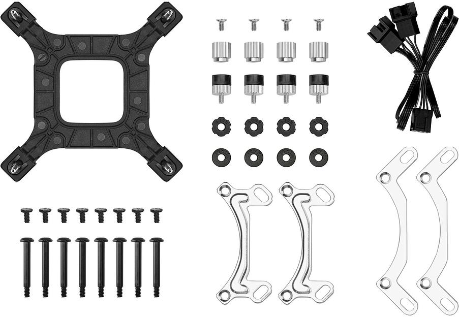 Система водяного охлаждения Deepcool LE240 V2 ARGB Soc-AM5/AM4/1200/1700/1851 черный 4-pin 28.2-31.6dB Al 220W 1359gr Ret (R-LE240-BKAMMC-G-2) фото 5