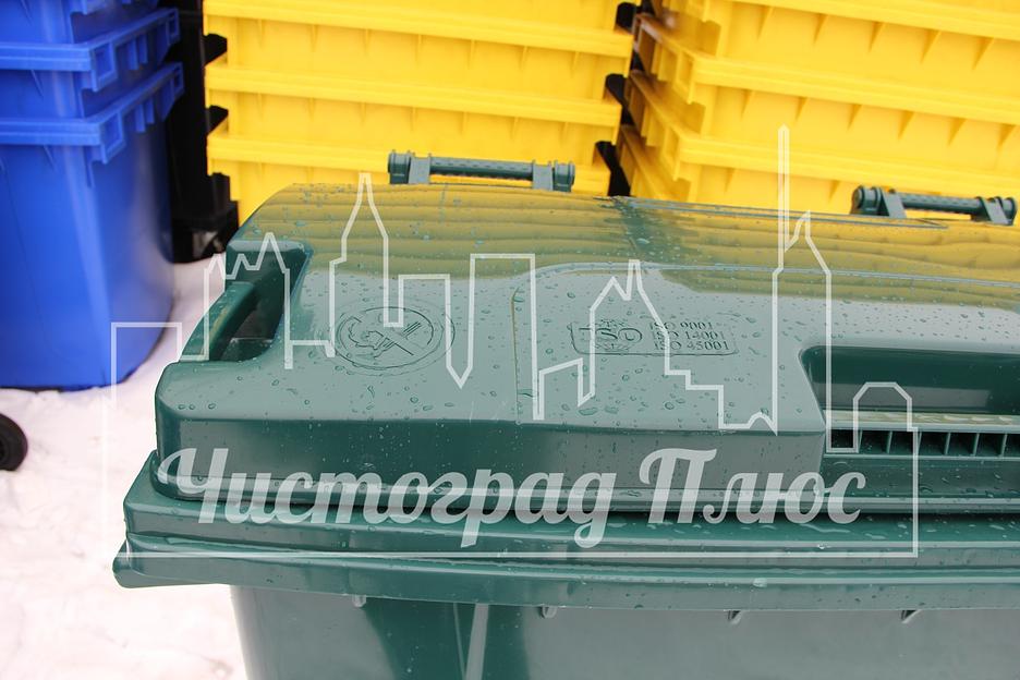 Евроконтейнер Sonmez Hammadde 660 л фото 7