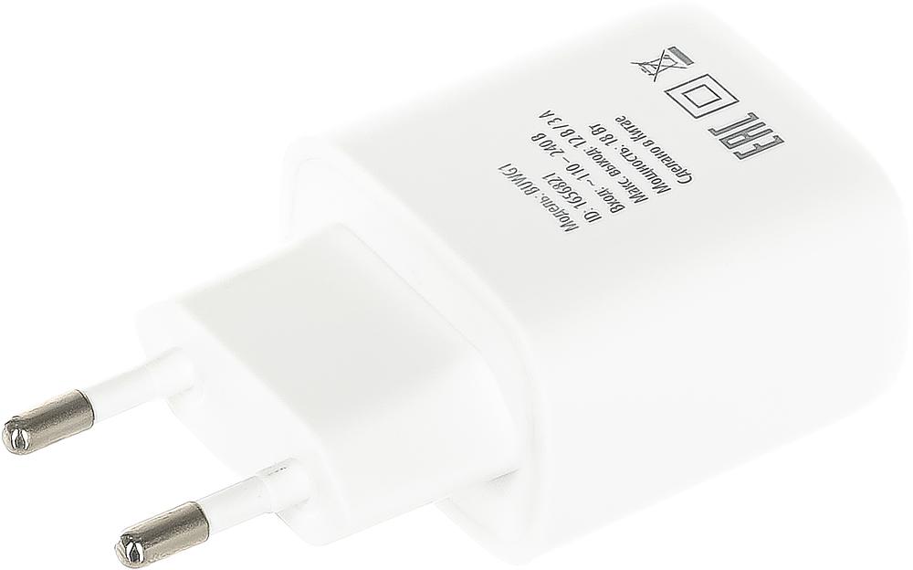 Сетевое зар./устр. Buro BUWG1 3A QC белый (BUWG18P100WH) фото 2