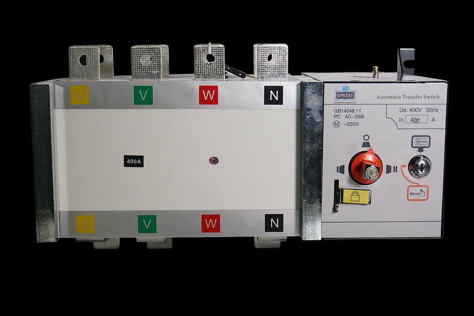 Рубильник реверсивный автоматический Фрегат 400А фото 1