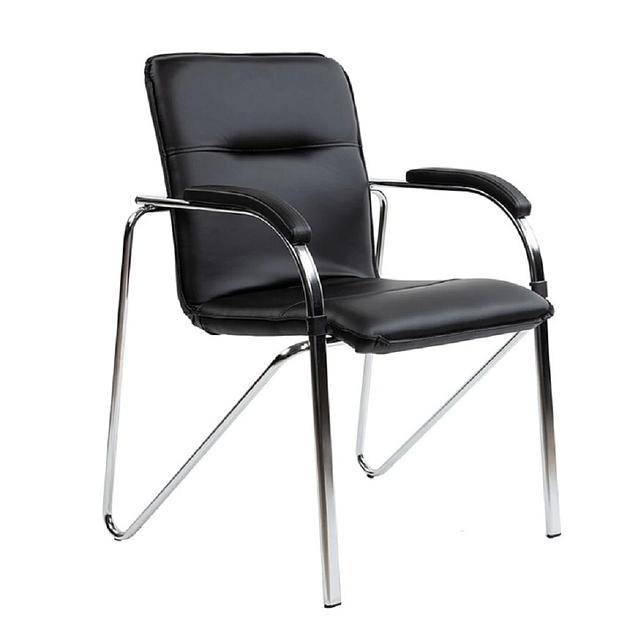 Офисное кресло Chairman 850 Россия экопремиум черный N (собр.) (6 шт.) фото 1