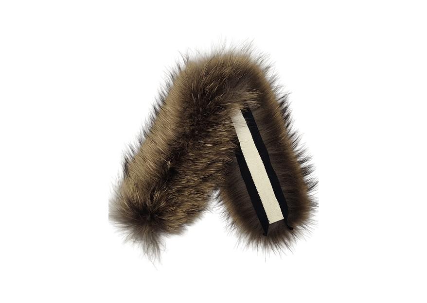 Опушка из енота 100×4 опт фото 1