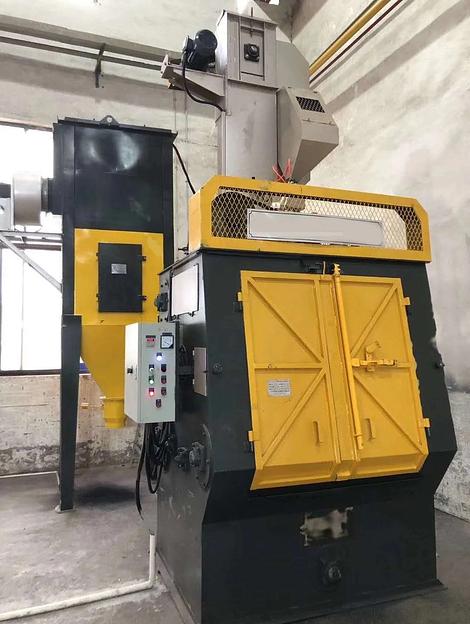 Дробемет барабанного типа с ленточным транспортером Q3210, серия Проф фото 7