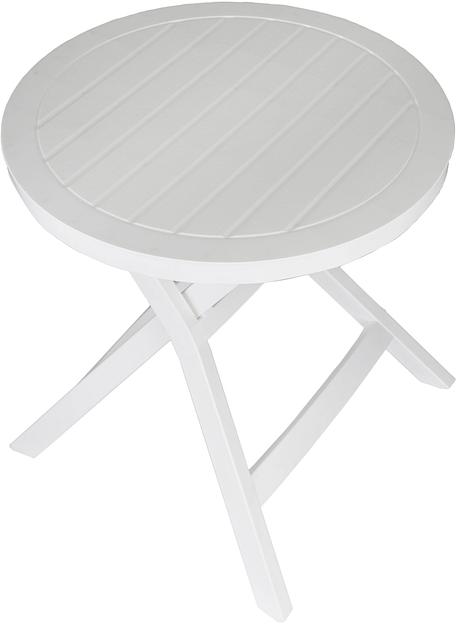 Стол садовый Domfy Garden Table пластик (компл.:1шт) белый (DOMFY GARDEN TBL/WH) фото 6