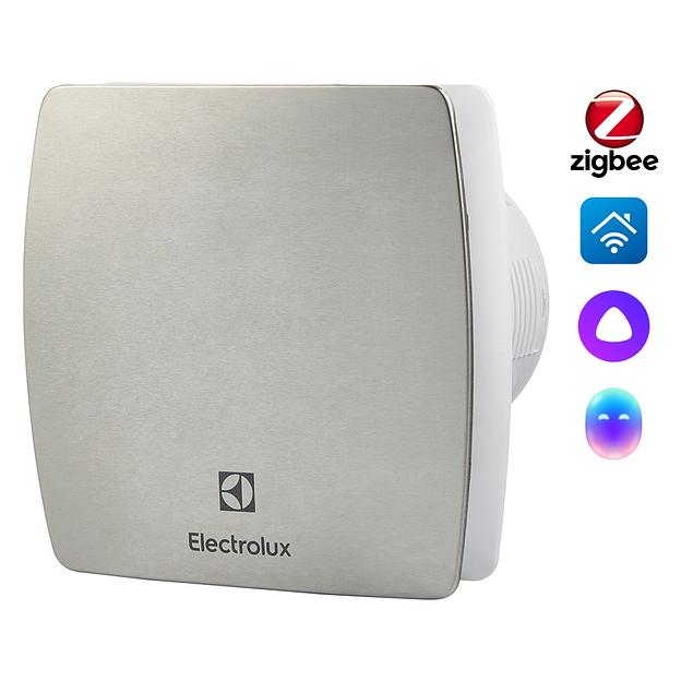 Вентилятор вытяжной серии Argentum EAFA-120TH с таймером и гигростатом фото 1