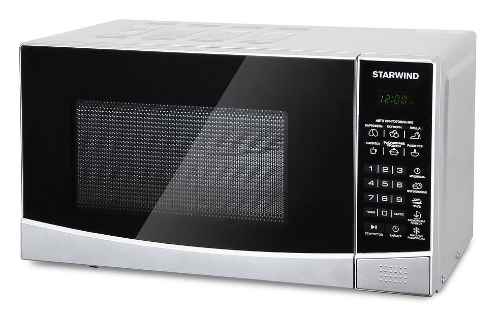 Микроволновая Печь Starwind SMW2820 20л. 700Вт серебристый/черный фото 1