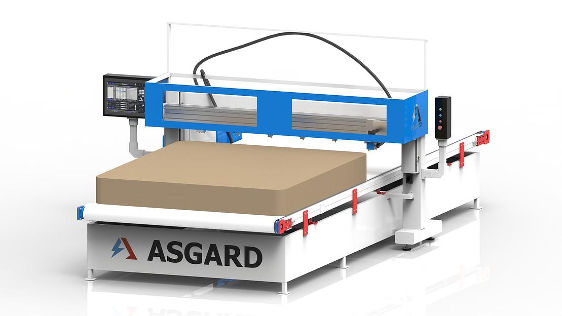 Станок Asgard RGD20 для склейки матрасов фото 4