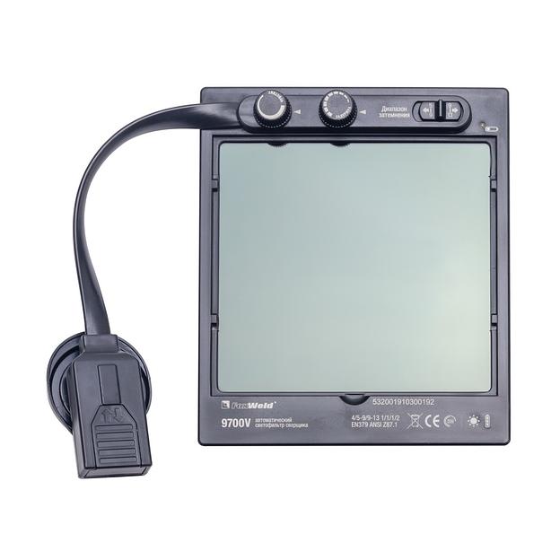 Светофильтр автоматический маски сварщика 9700V (Gefest Серебро) Foxweld 5320 фото 3