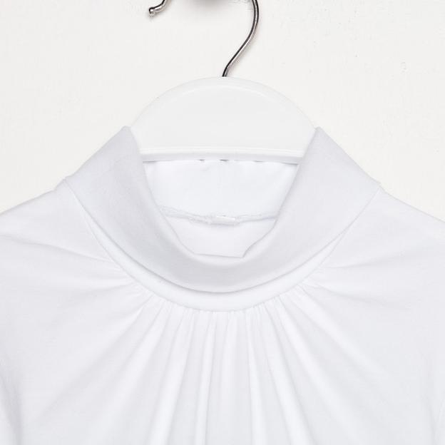 Водолазка для девочки Мануфактурная лавка, рост 122 см, белый ОПТ фото 8