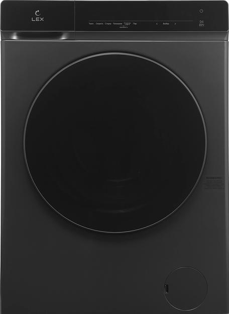 Стиральная машина Lex LWM12014GrIThD класс: A+++ загр.фронтальная макс.:12кг серый инвертер фото 1