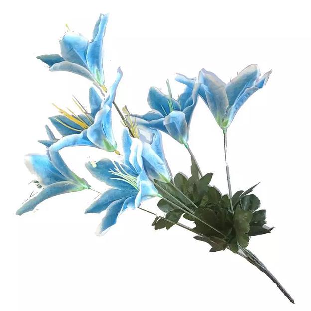 Букет с лилиями 7 голов 42см 386-622 фото 10