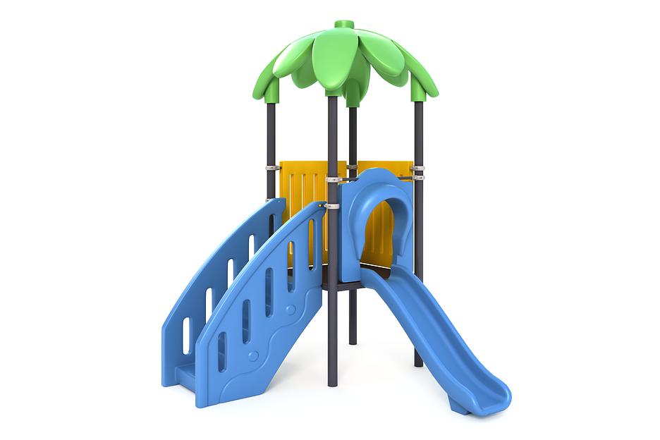 Детская горка «Бунгало» (ГР-011), под заказ ОПТ фото 1