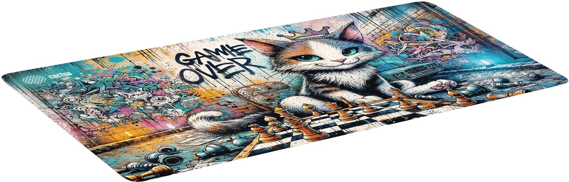 Коврик для мыши Cactus Game Over 700x400x4мм (CS-MP-COR01XLL) фото 2
