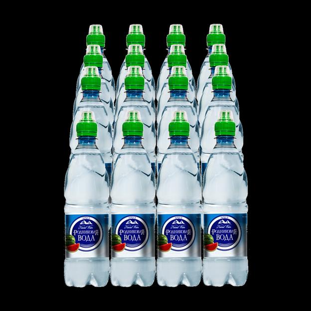 Напиток безалкогольный негазированный «Родниковая вода со вкусом арбуза» 0,5 л ОПТ фото 2