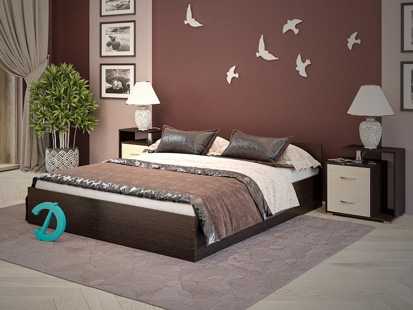 Кровать Досто «Зена» 204×164×56 см (сп. место 200×160 см), опт фото 3