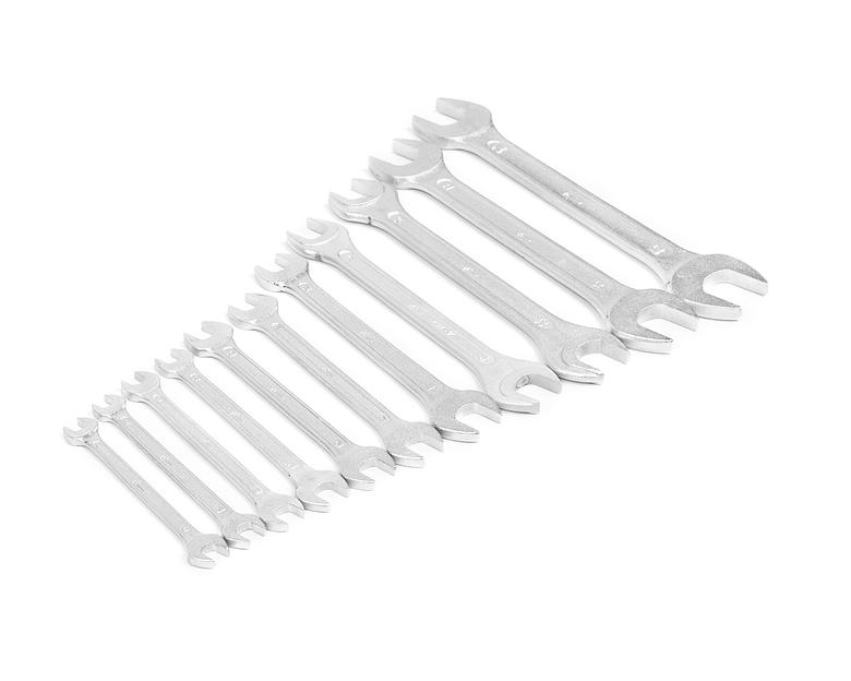 Набор ключей гаеч.двуст. №9 (5.5-22) брез.сум КЗСМИ с поверкой фото 1