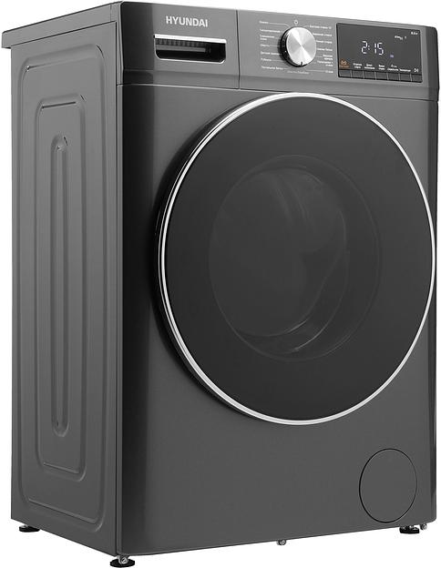 Стиральная машина Hyundai WMA8407 класс: A+++ загр.фронтальная макс.:8кг темно-серый фото 6