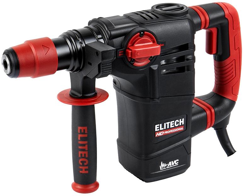 Перфоратор Elitech RH 1130E (E2205.018.01) патрон:SDS-plus уд.:3.5Дж 1100Вт (кейс в комплекте) фото 2