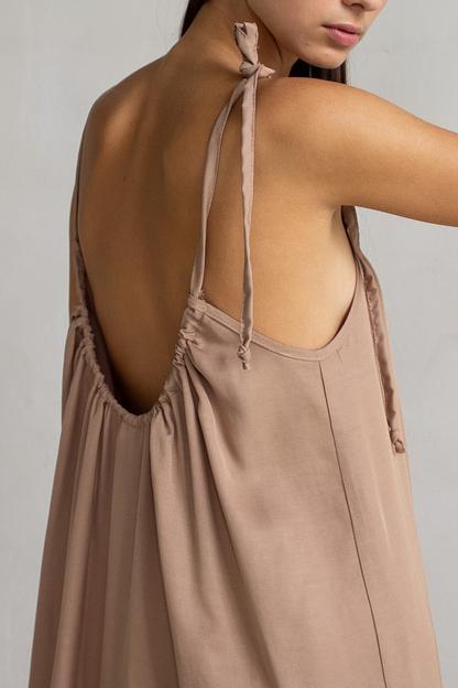 Сарафан длинный  TROPIC025/01/Бежевый  фото 4