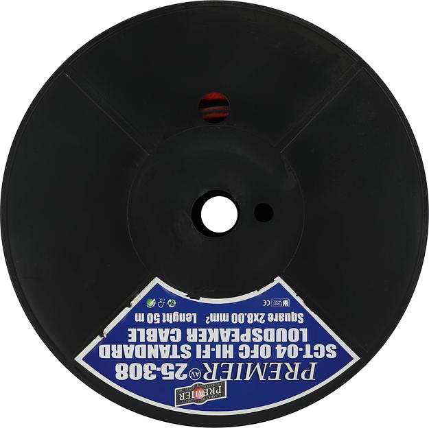 Кабель акустический Premier SCT-04 BC 50м. (катушка:50м) черный (25-308 50) фото 3