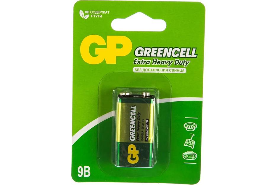 Батарейка GP 1604G-BC1/1604GLF-2CR1 10/200 {02795} (1 шт. в уп-ке) крона фото 1