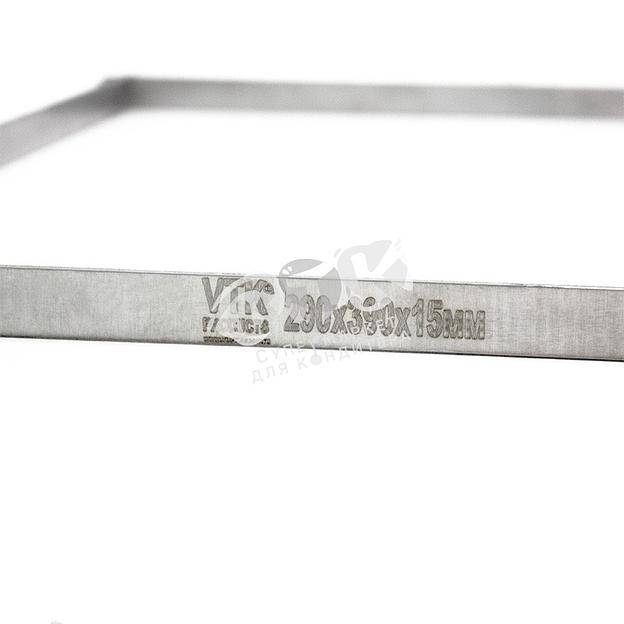 Рамка для конфет и шоколада 290х390х15 мм нержавеющая сталь фото 3