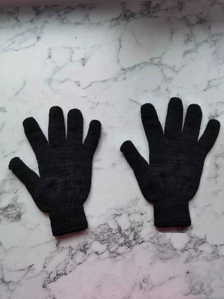 Перчатки черные «Двойны» фото 1