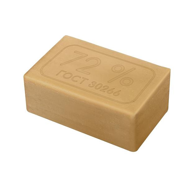 Гомельский жировой комбинат мыло хозяйственное твердое 72% 200 г без обертки фото 1